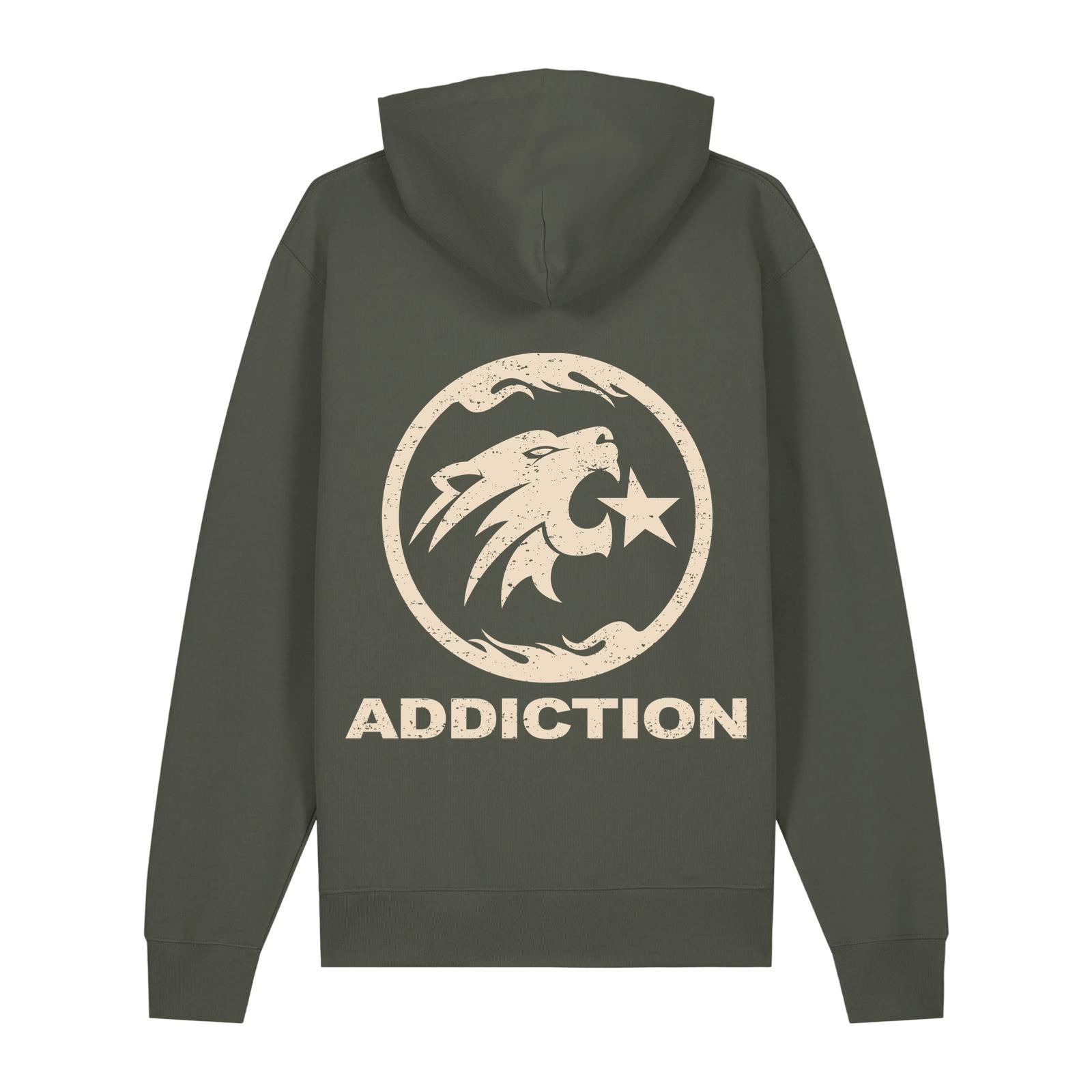 sweat capuche Kaki Atnt PAris Addiction Nouvelle Collection
