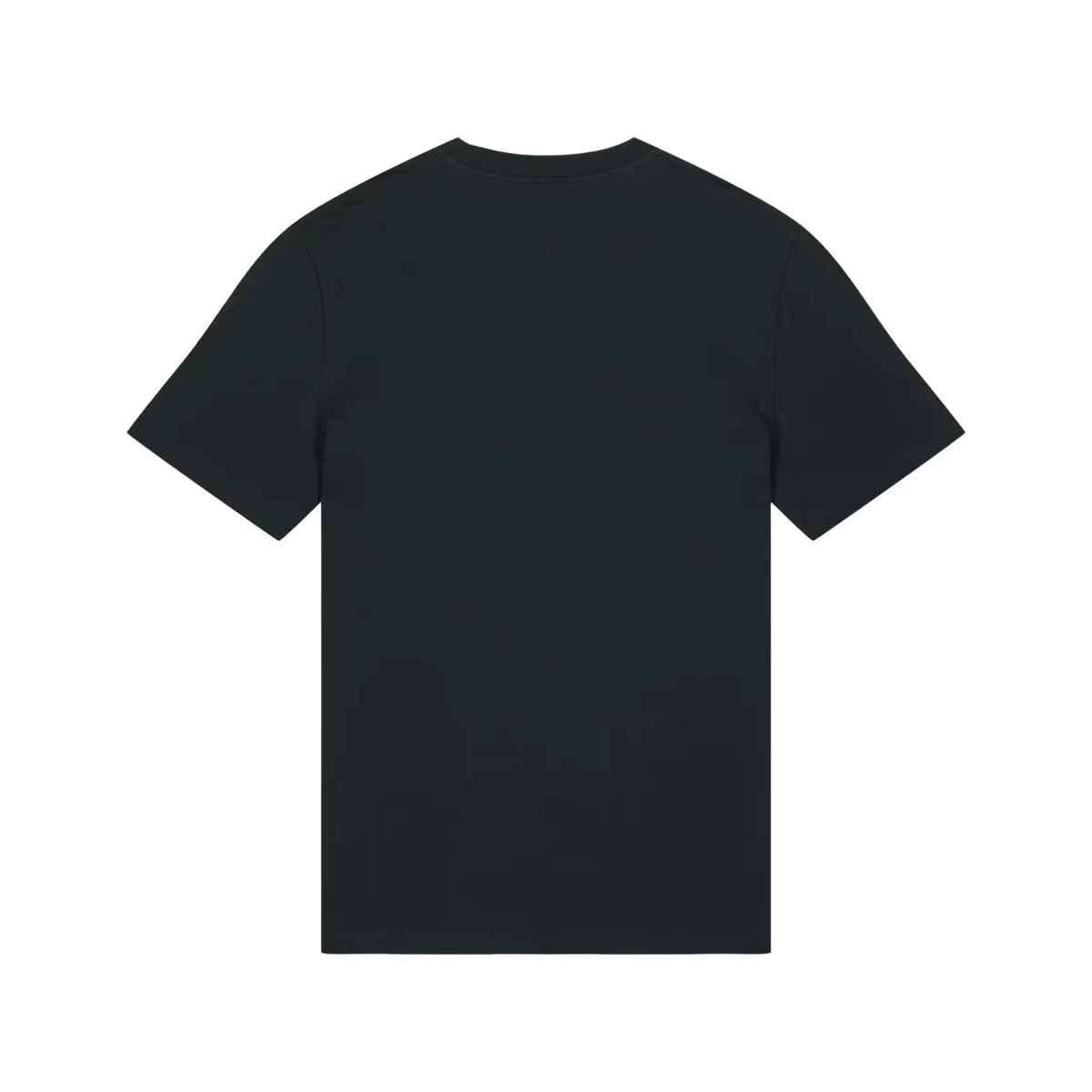 T-shirt classique noir essentials ATNT PARIS, vue de dos.