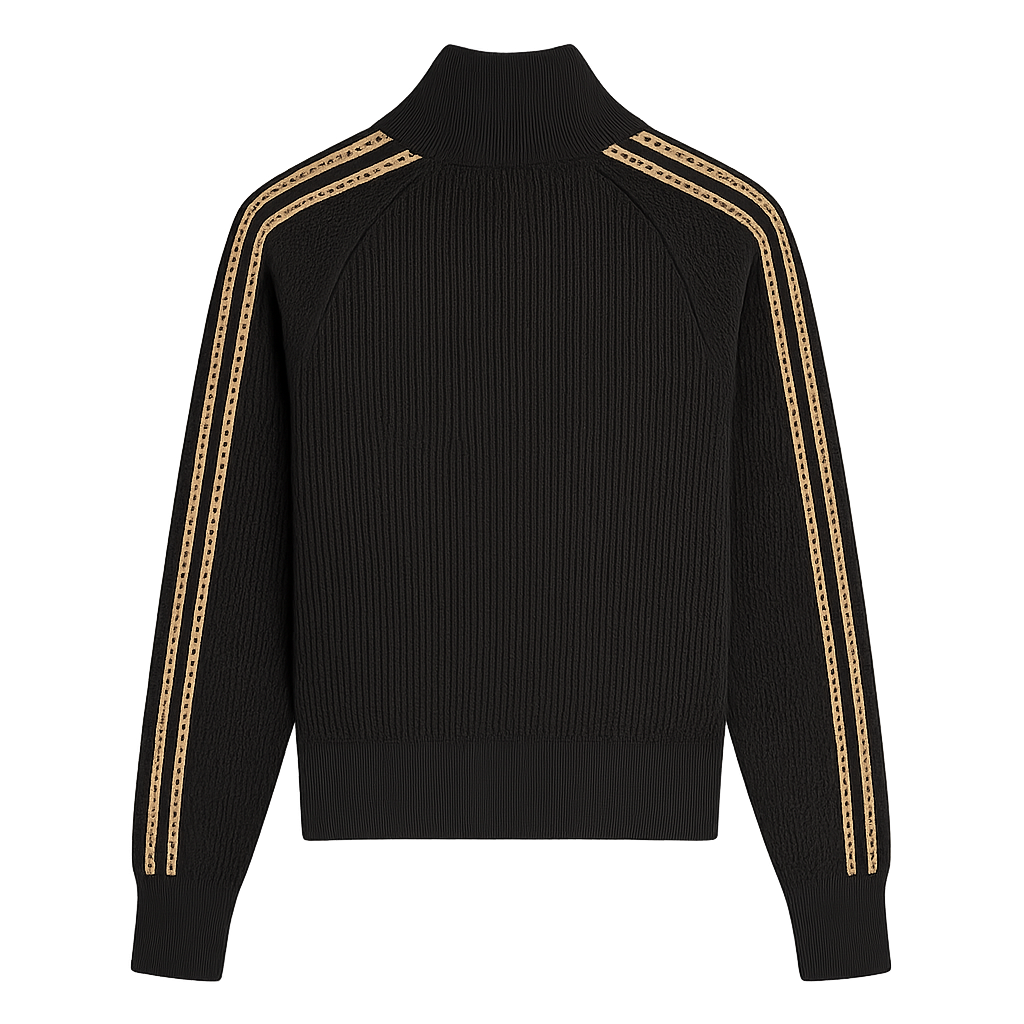 Veste de Survêtement Signature Noir - Crochet