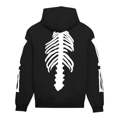 Halloween - Sweat Capuche noir Skull
