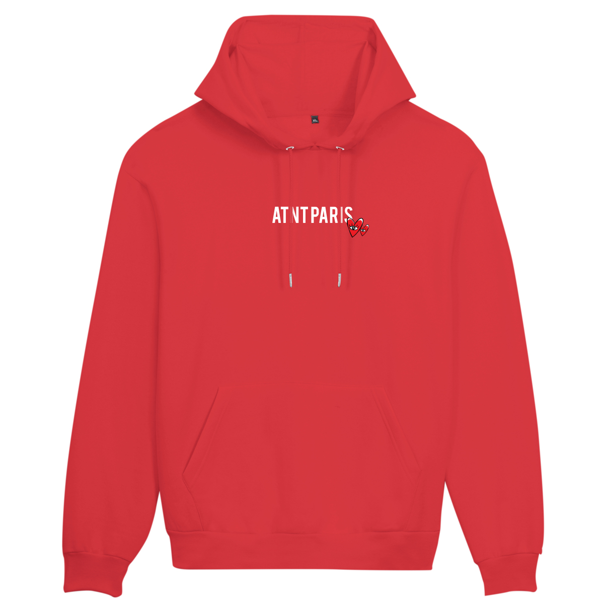 Sweat Capuche Rouge Love Heart