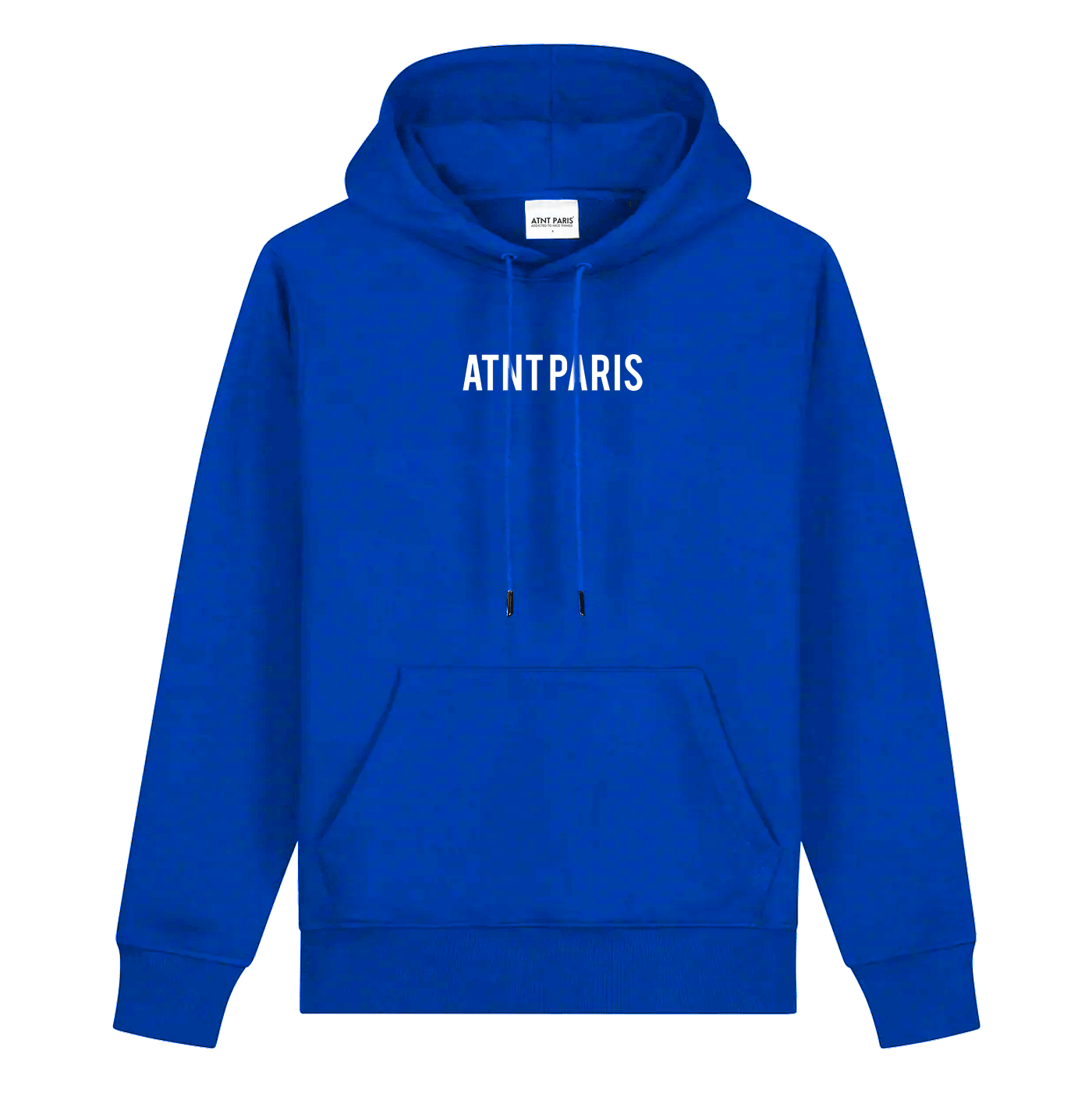 Sweat Capuche Bleu Roi Love Flower